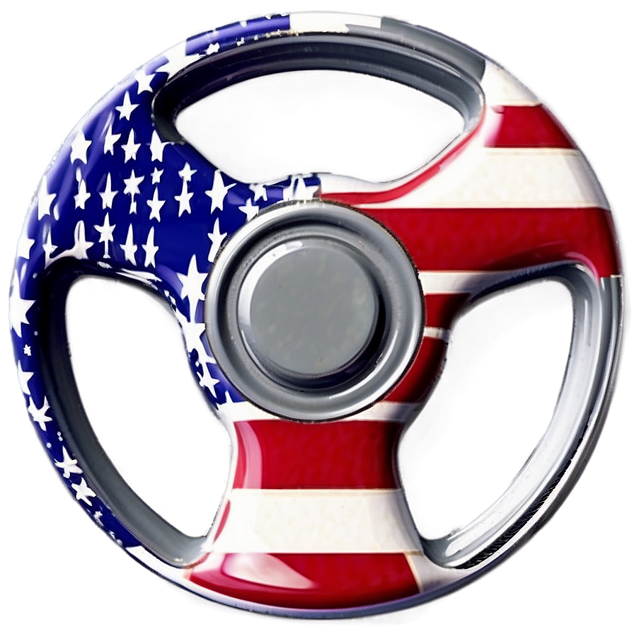 American Flag Fidget Spinner Png Vqv