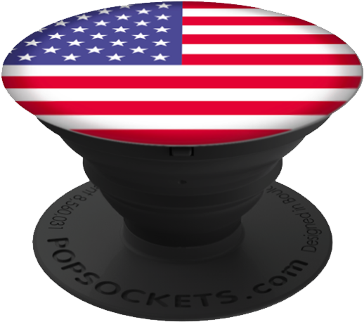 American Flag Pop Socket Design