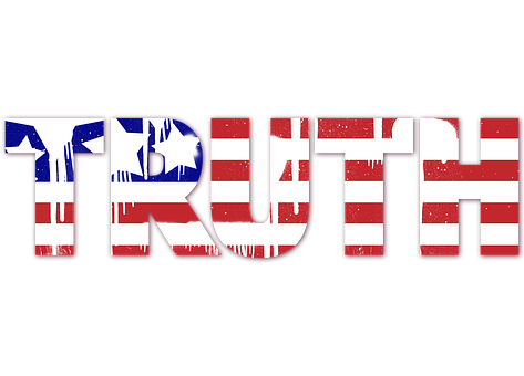 American Flag Truth Graphic