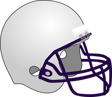 American Football Helmet Vector