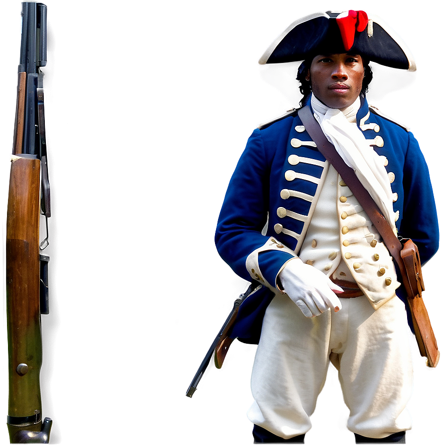 American Revolution Soldier Png 2