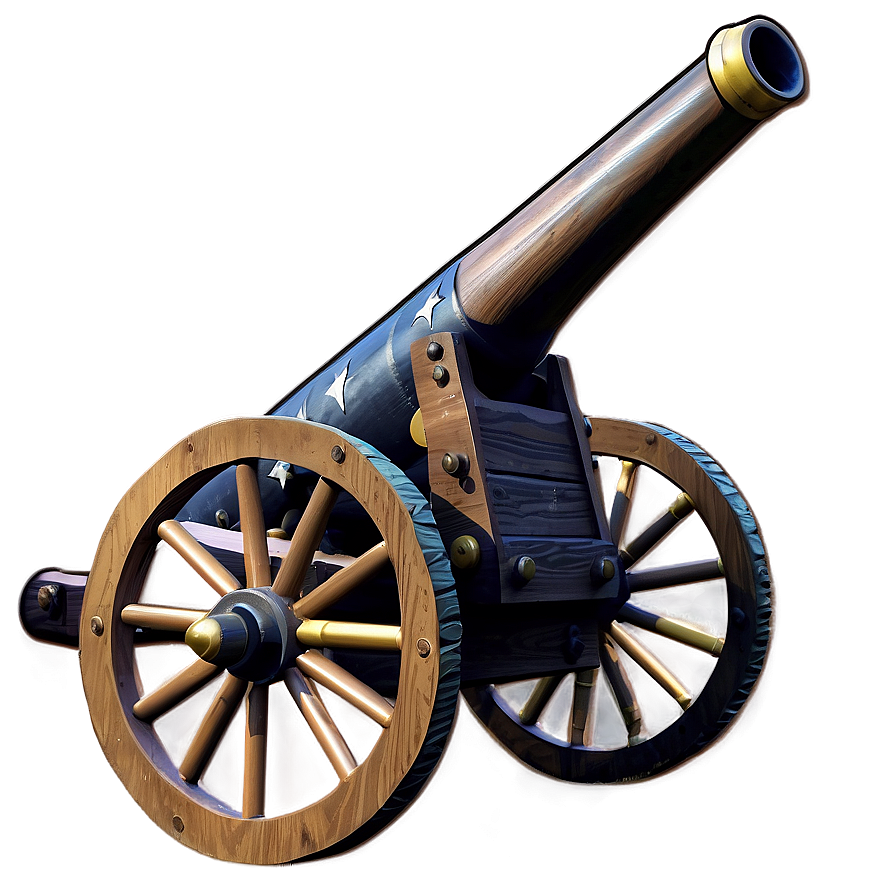 American Revolutionary War Cannon Png 06112024