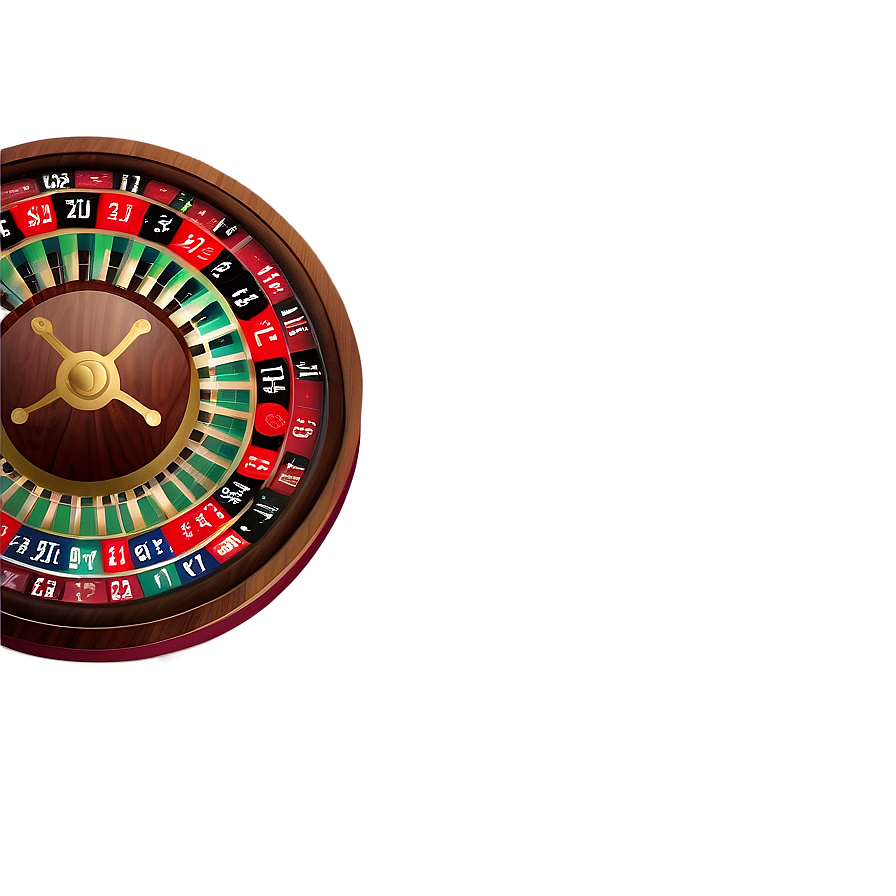 American Roulette Wheel Illustration Png Pbf