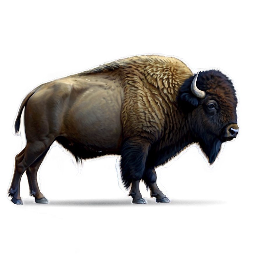 American Wild Bison Png Rxl75