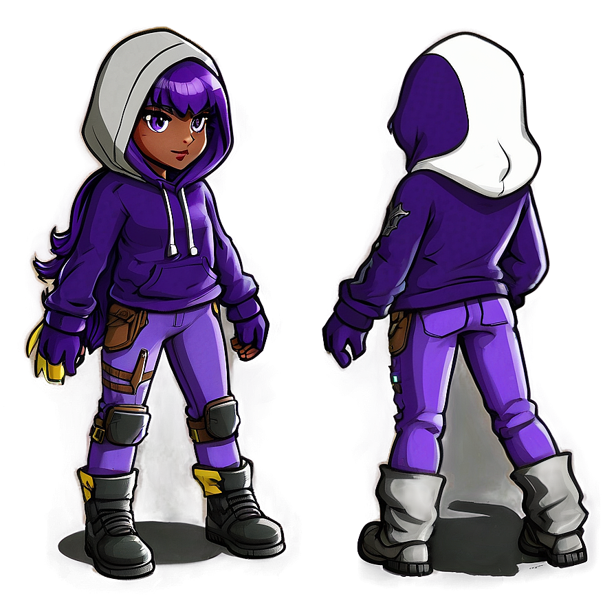 Amethyst Purple Hoodie Sketch Png Rfm98