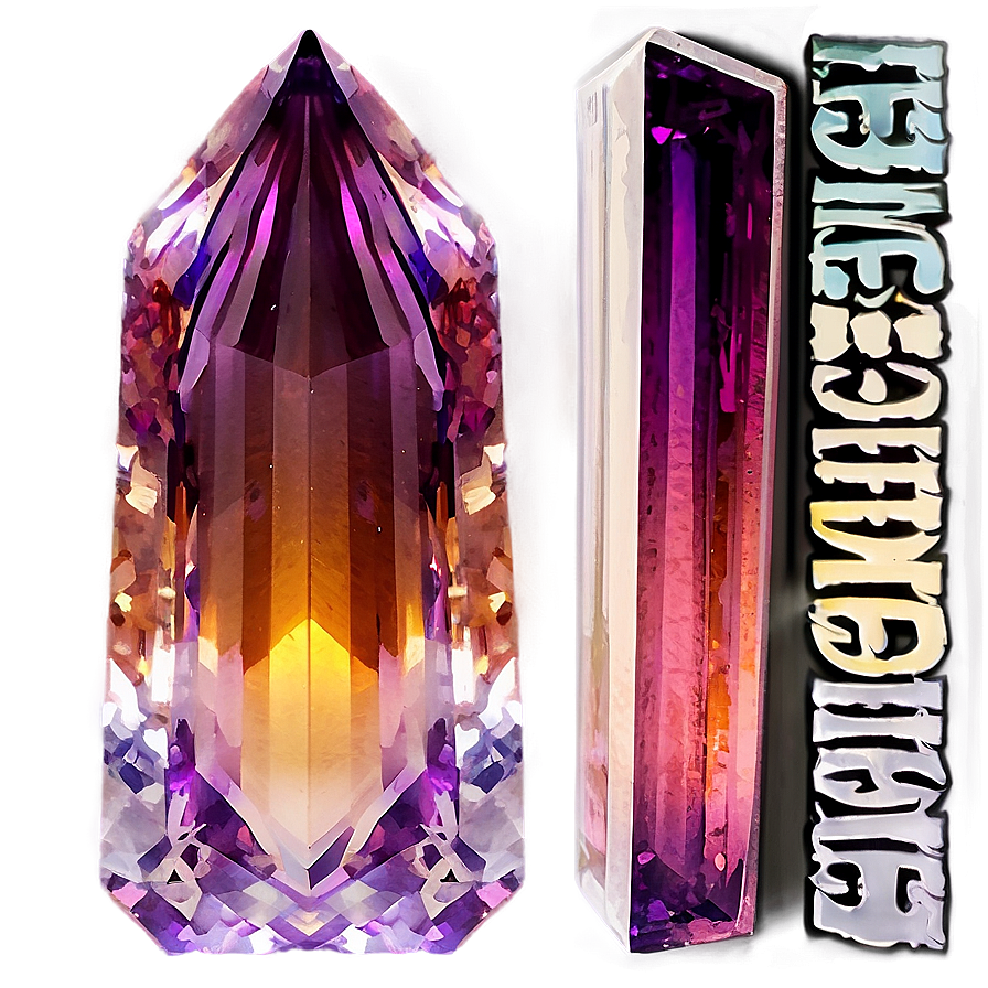 Ametrine Crystal Png Tjd42