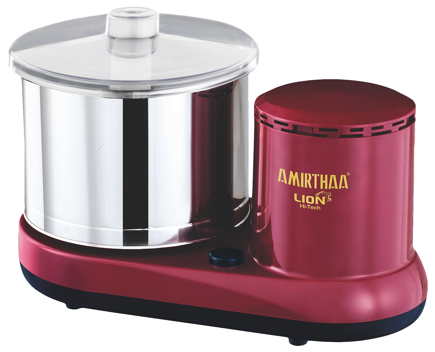 Amirthaa Lions Wet Grinder Red