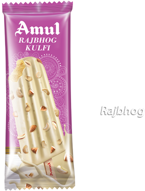 Amul Rajbhog Kulfi Packaging