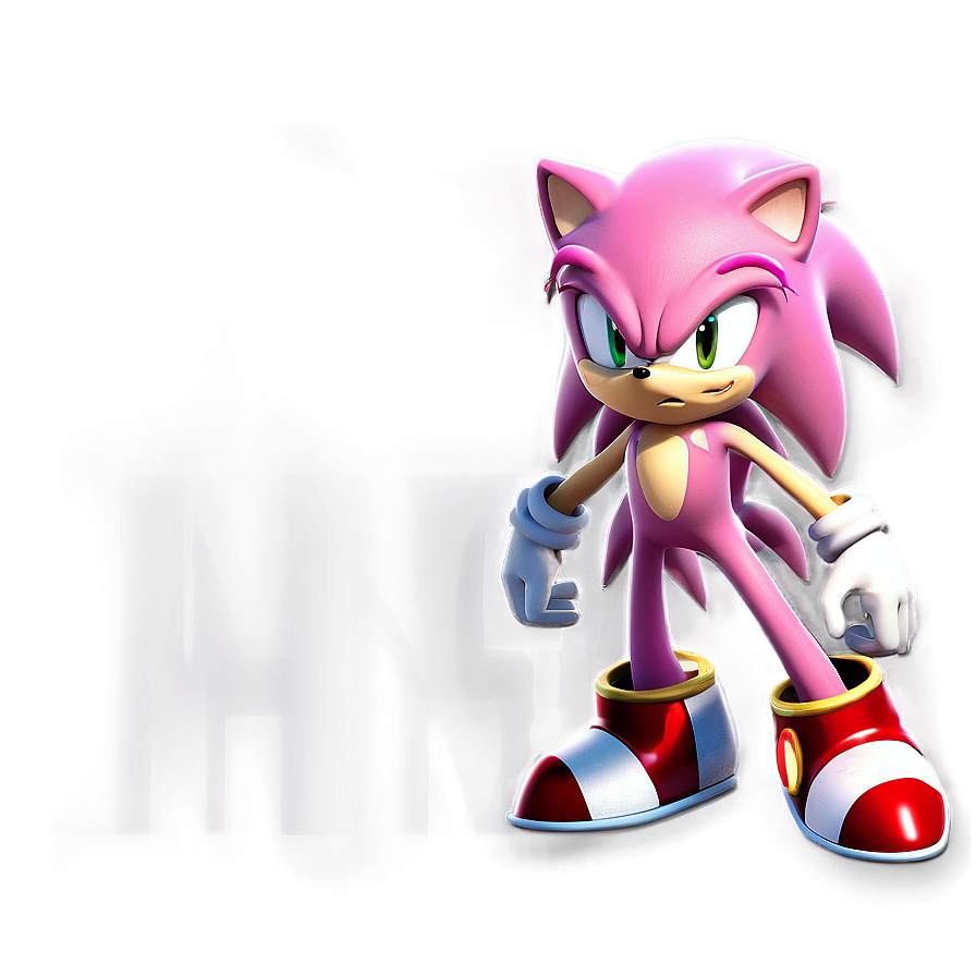 Amy Rose Sonic Characters Png 06132024