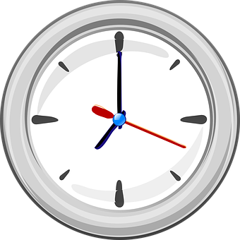 Analog Clock Illustration