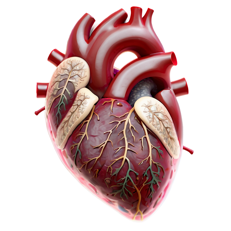 Anatomical Heart And Lungs Png 25