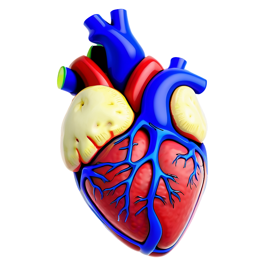 Anatomical Heart With Labels Png Jrv79