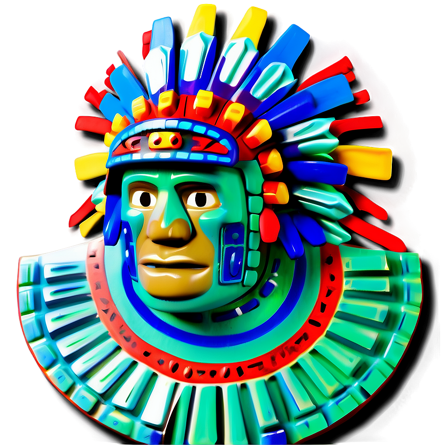 Ancient Aztec Warrior Art Png Aqe36