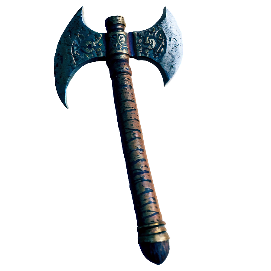 Ancient Battle Axe Png 06132024