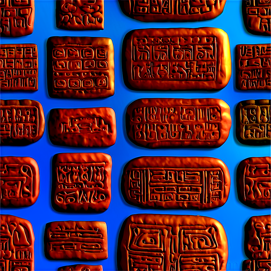 Ancient Clay Tablets Png 24