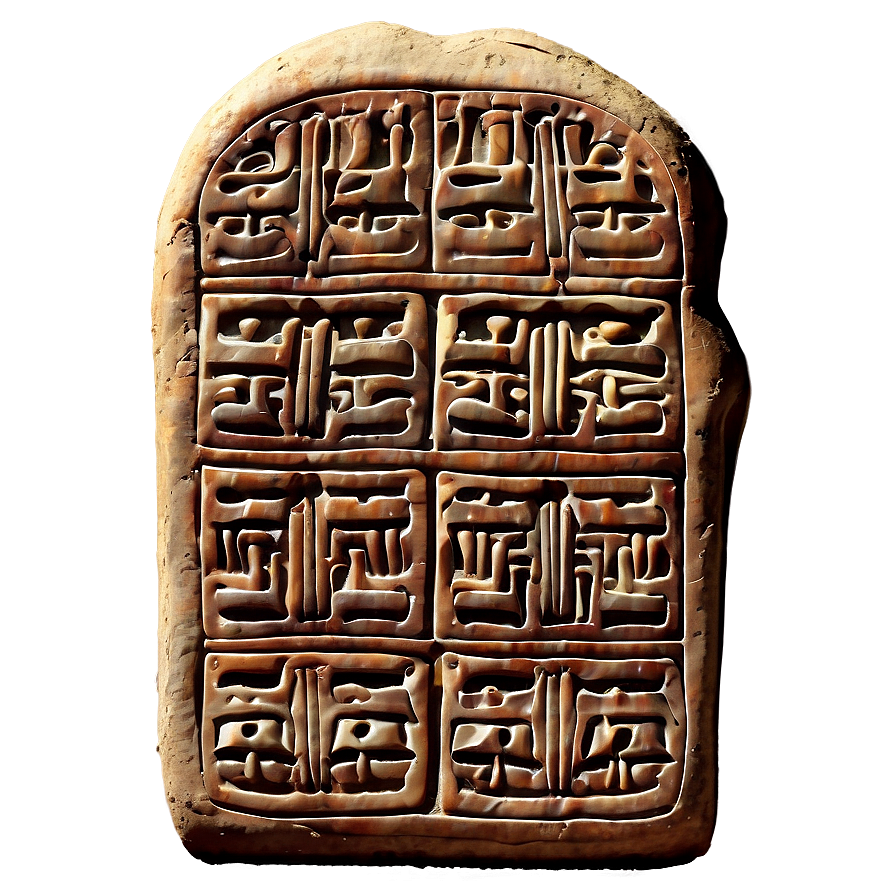 Ancient Clay Tablets Png Ryo