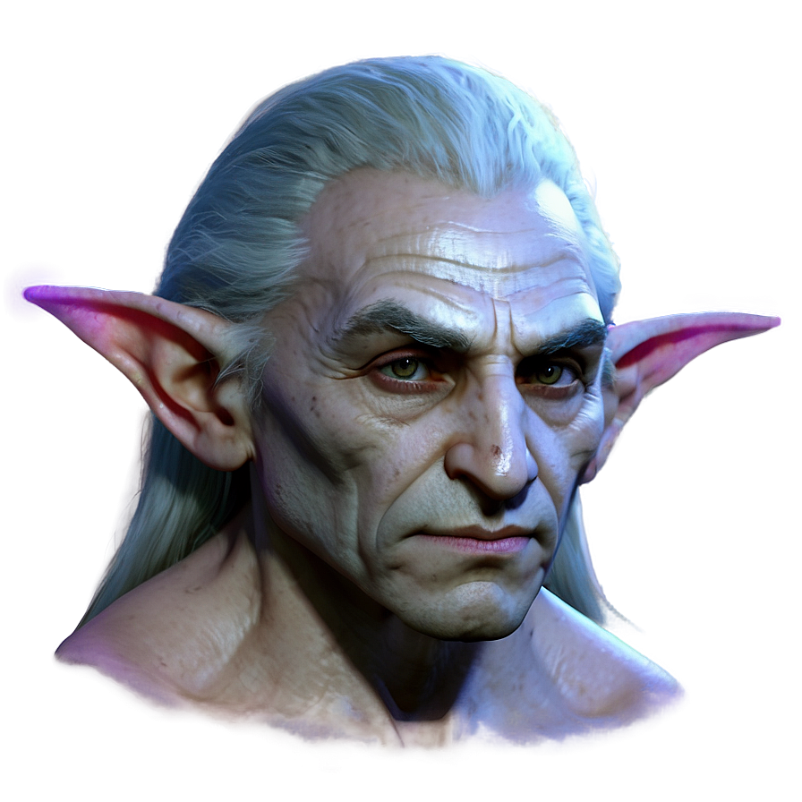 Ancient Elf Elder Png Jud