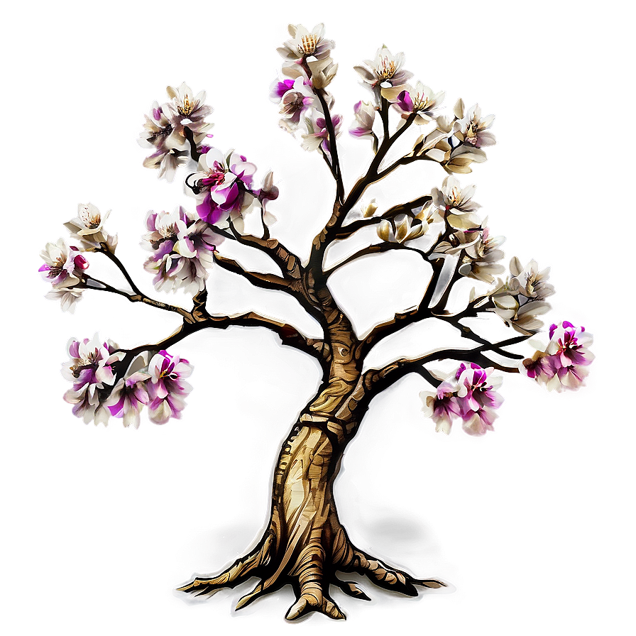 Ancient Flower Tree Mythology Png 49