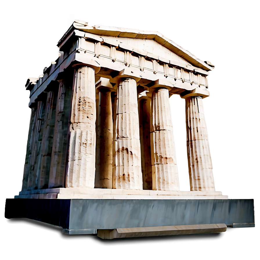 Ancient Greek Parthenon Png 06252024