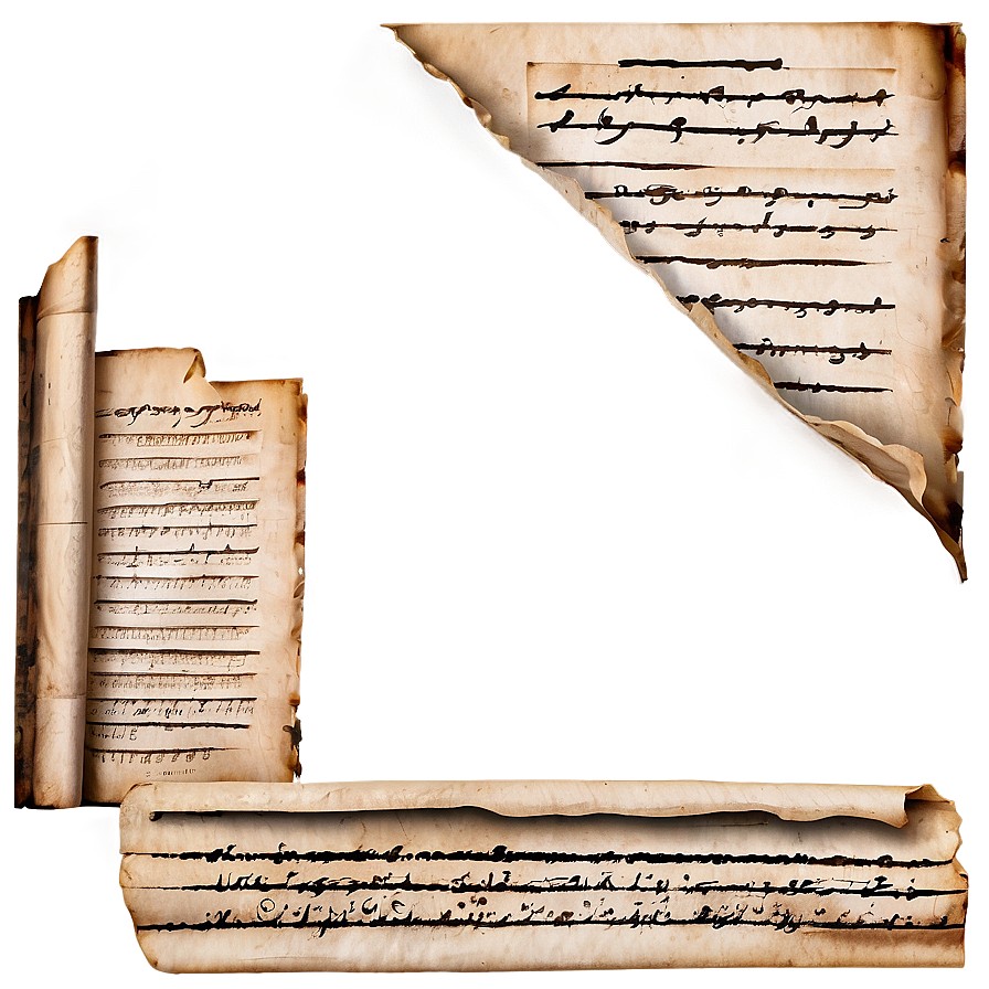 Ancient Paper Manuscript Png Ehn