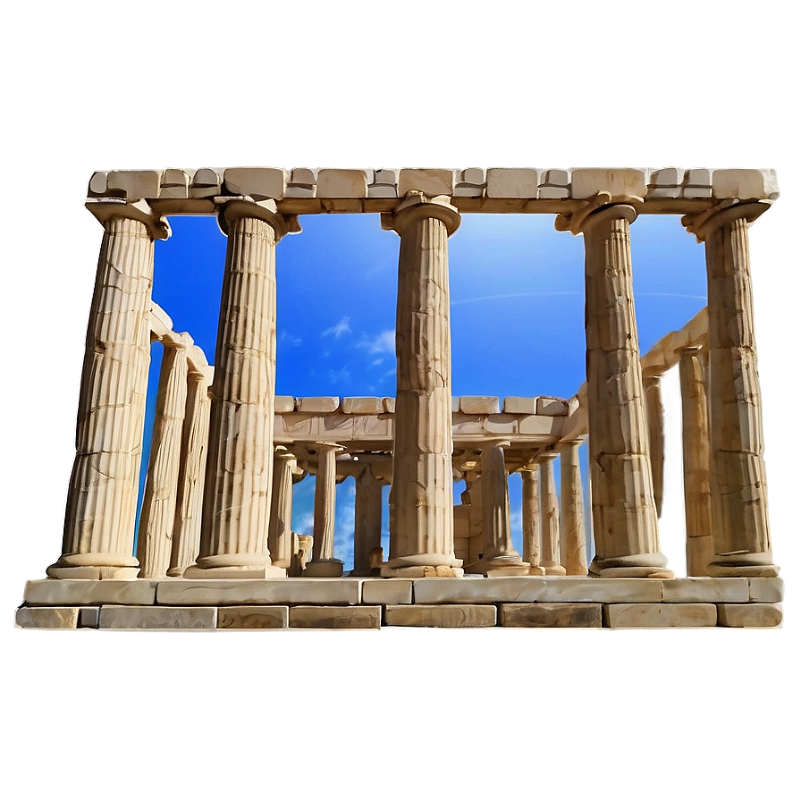 Ancient Parthenon Temple Png 49