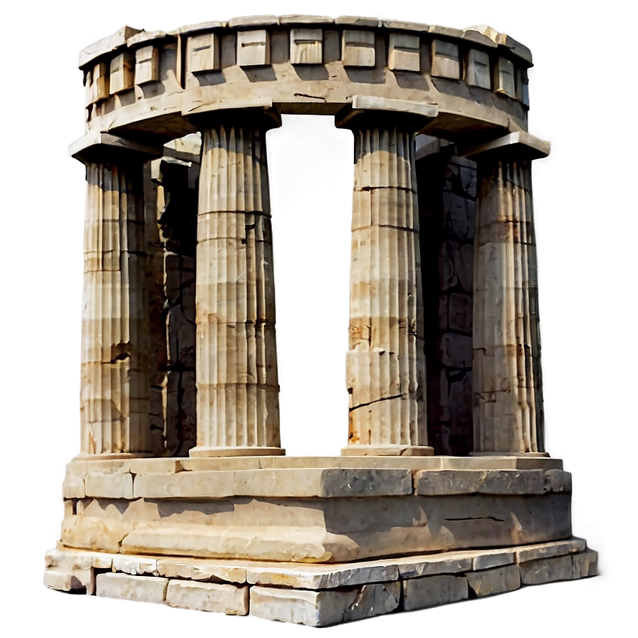 Ancient Parthenon Temple Png Awn