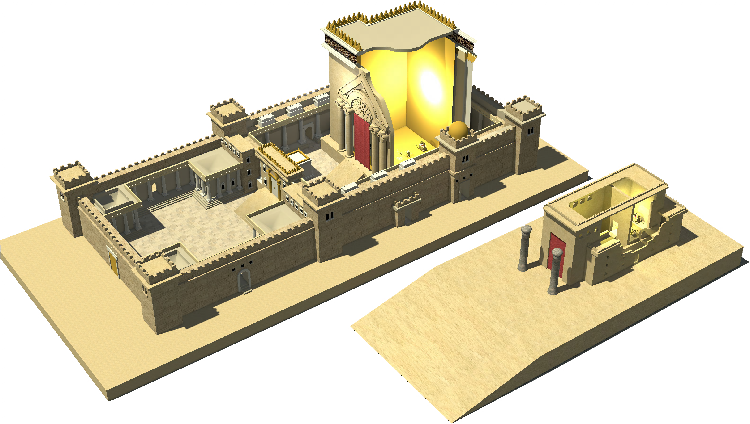 Ancient Temple3 D Model