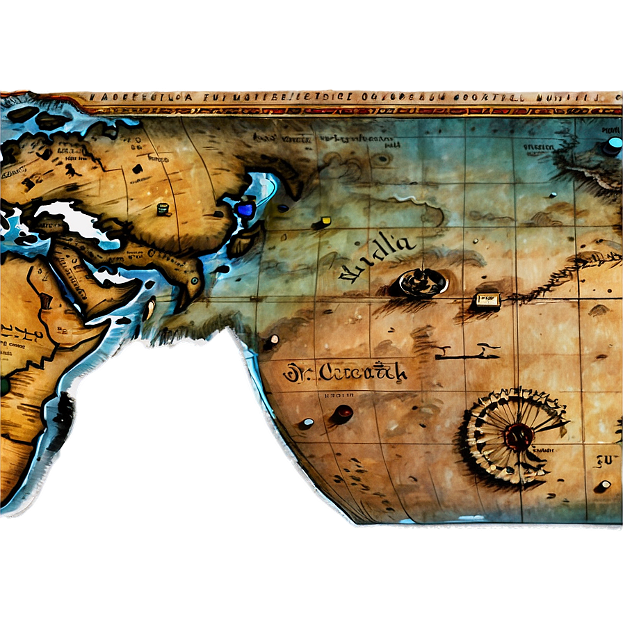 Ancient World Map Png Avf