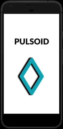 Android Phone Displaying Pulso I D Logo