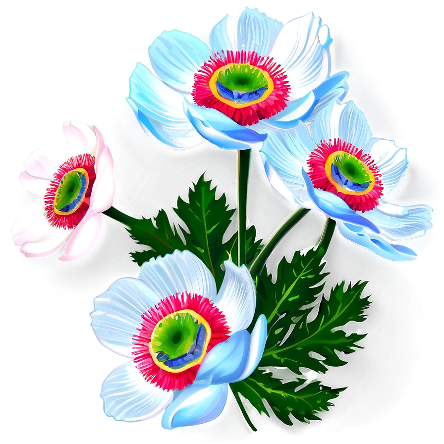 Anemone Elegant Png Vmp