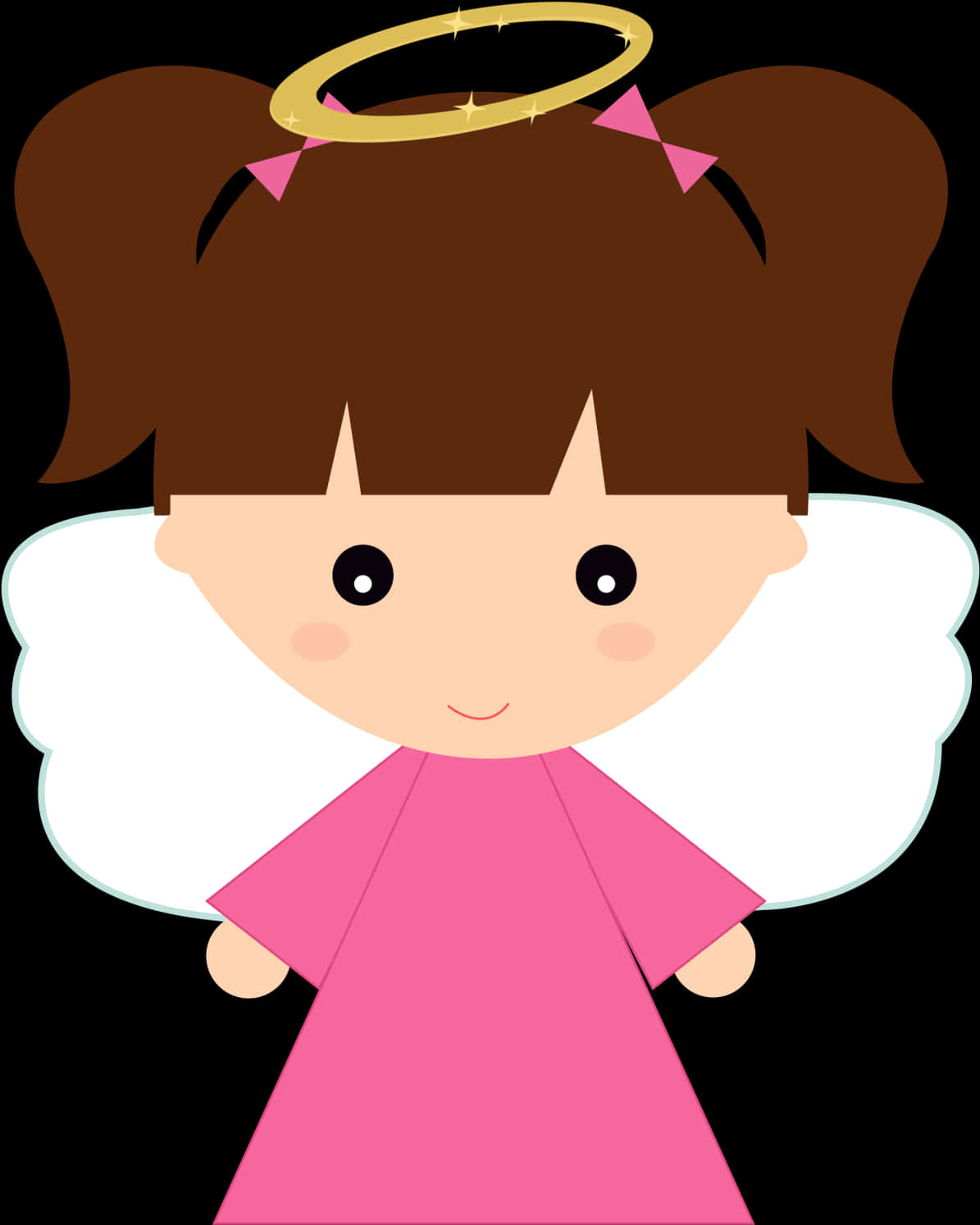 Angel Cartoon Girl Illustration