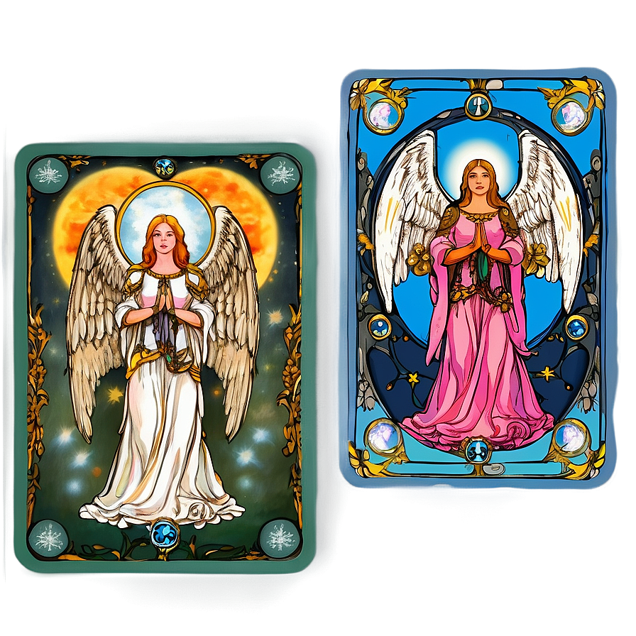 Angel Tarot Card Template Png 06292024