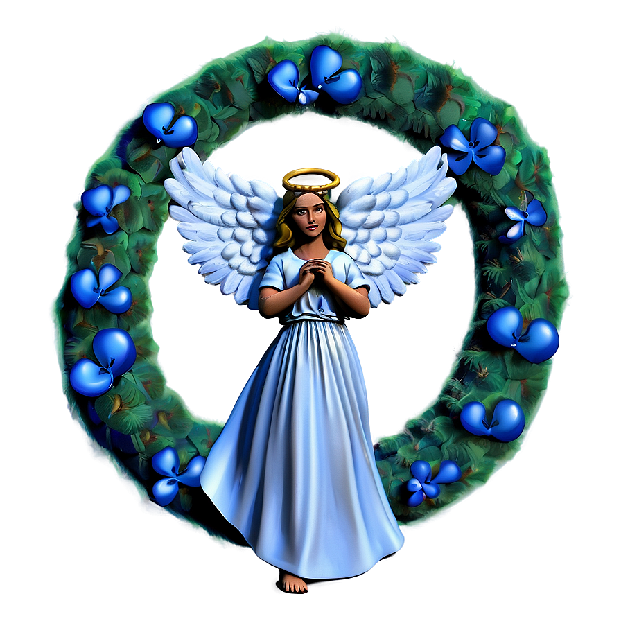 Angel Themed Wreath Png Vbs