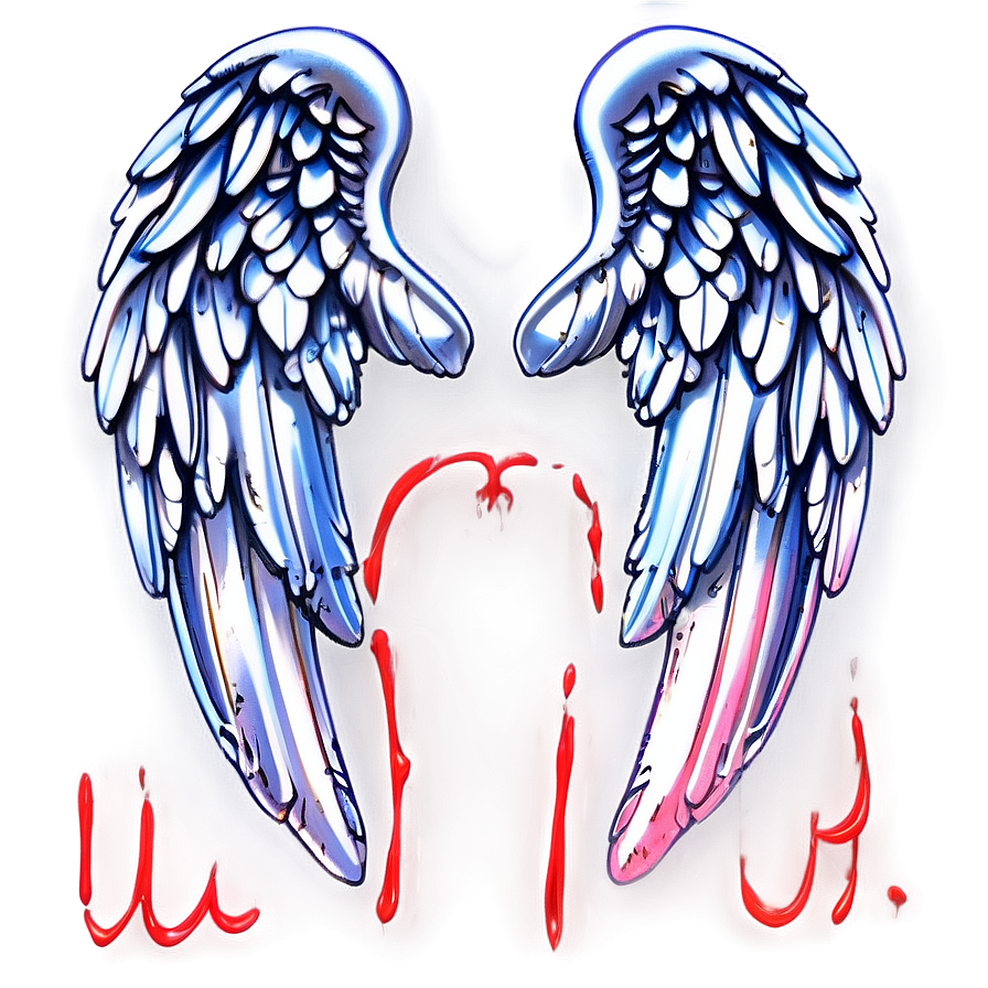 Angel Wings And Heart Png Jen