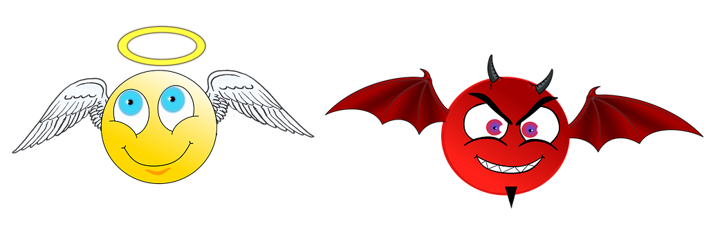 Angeland Devil Emoji Cartoon