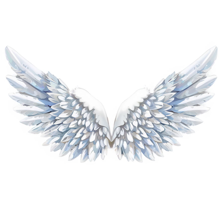 Angelic White Wings Png 06262024