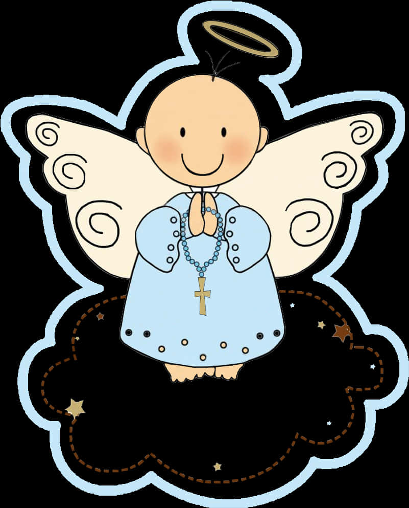 Angelillustrationbaptismtheme