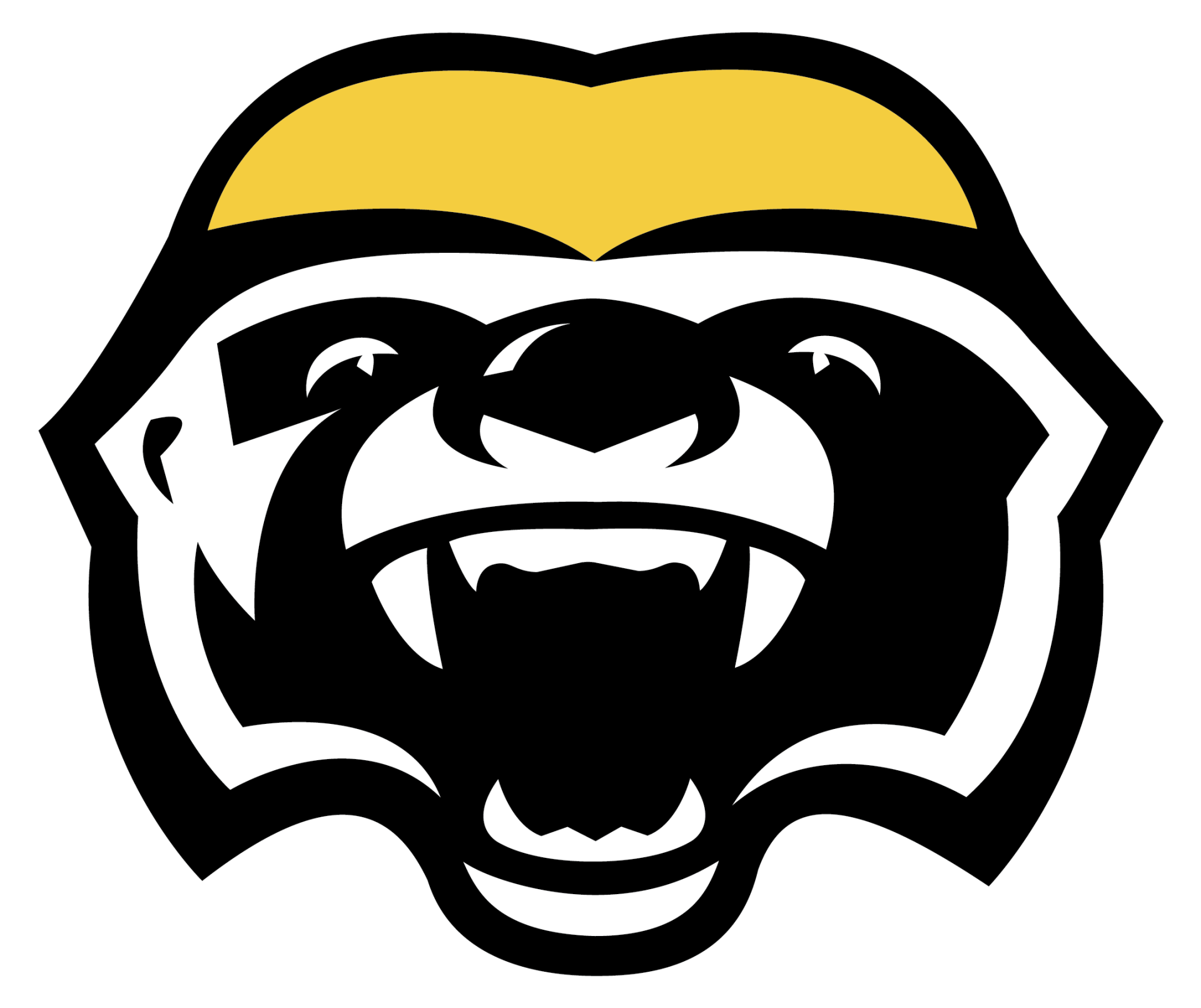 Angry Badger Mascot Logo