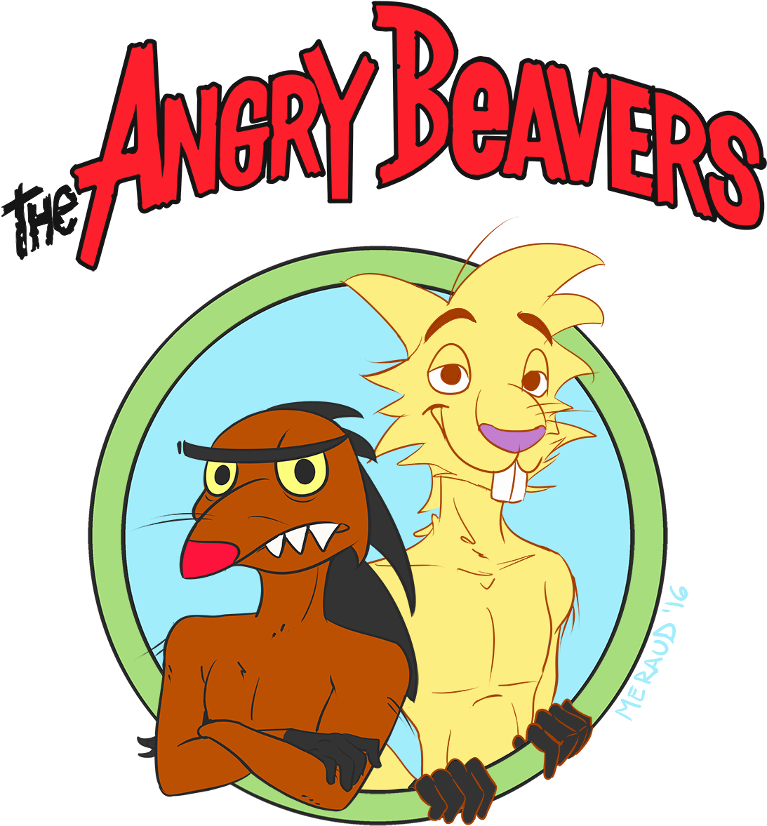 Angry Beavers Cartoon