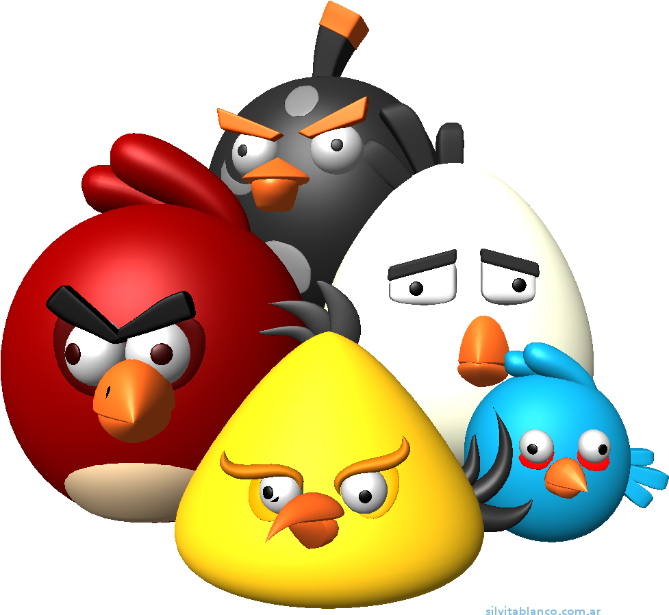 Angry Birds Characters3 D