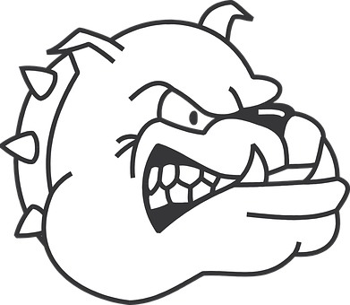 Angry_ Bulldog_ Mascot_ Vector