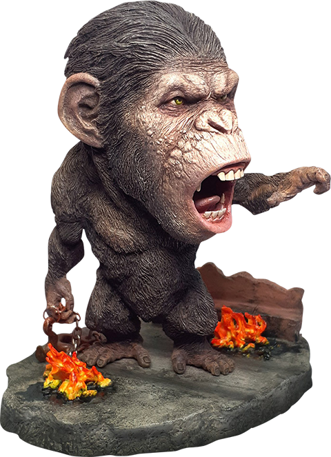 Angry_ Chimpanzee_ Figure_with_ Fire