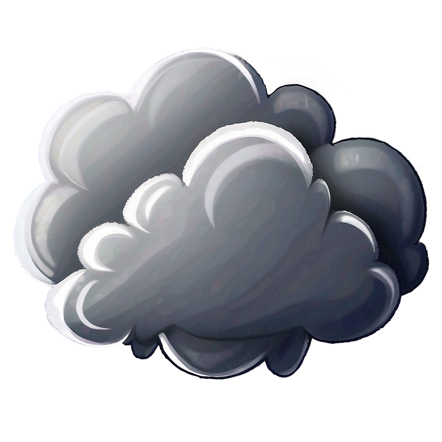 Angry Cloud Cartoon Png Gfi76