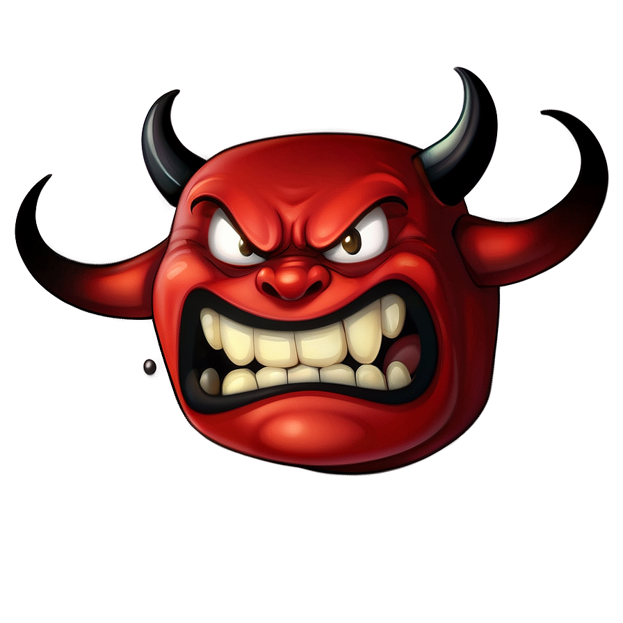 Angry Devil Emoji Png 05252024