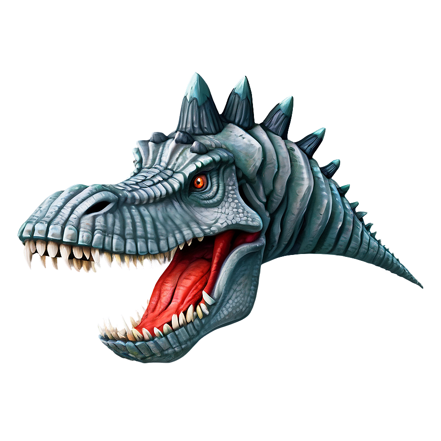 Angry Dinosaur Head Drawing Png 06292024