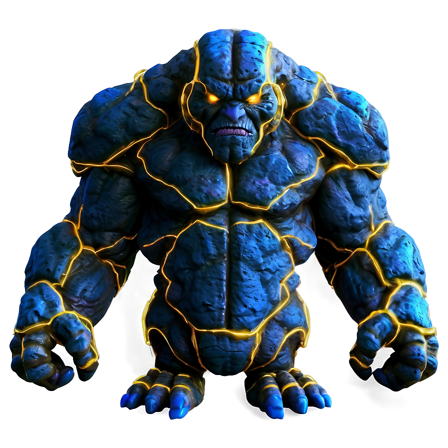 Angry Golem Magic Creature Png Yah89