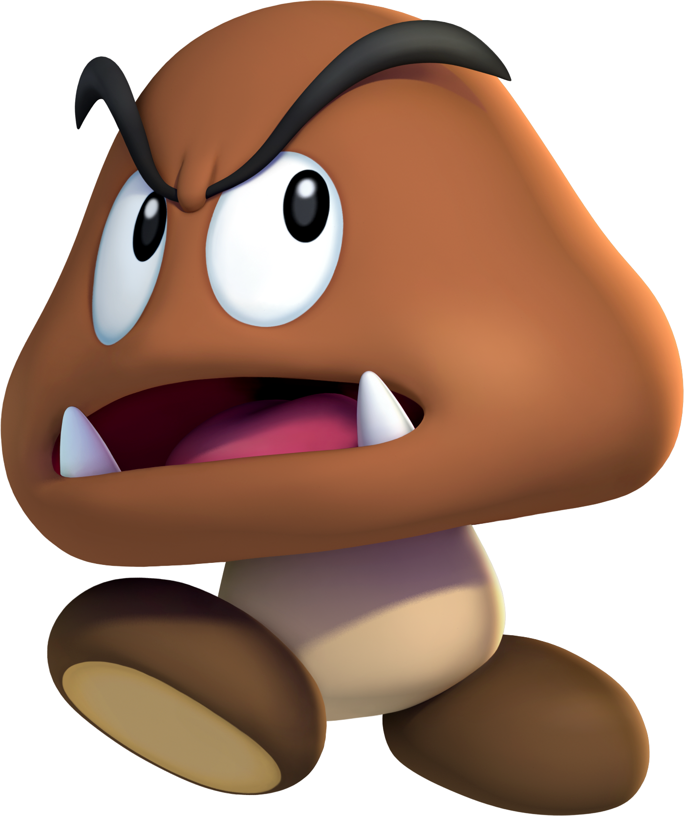 Angry_ Goomba_ Character_ Render