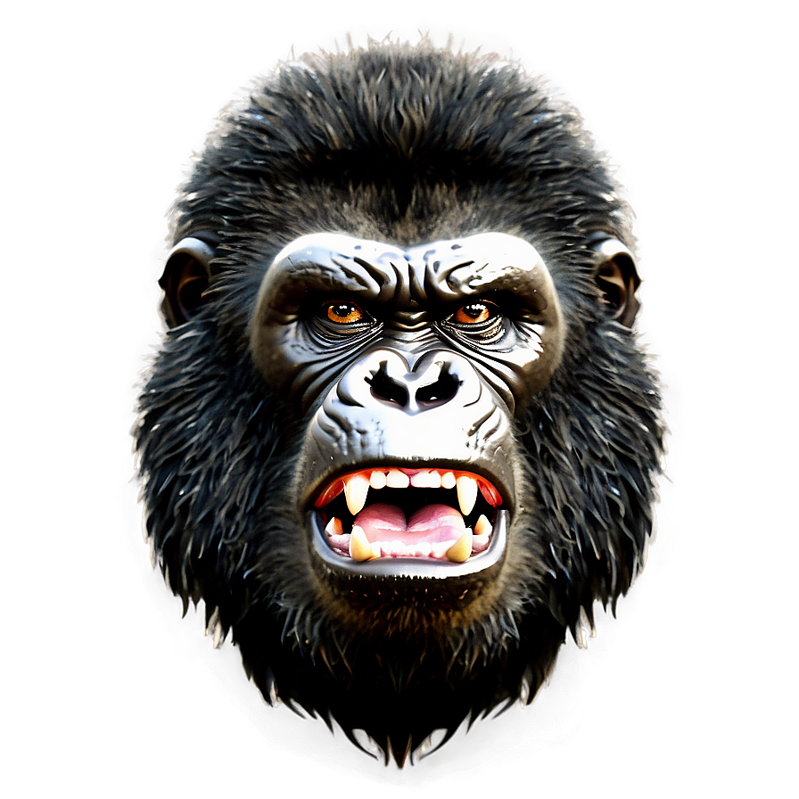 Angry Gorilla Clipart Png Yox