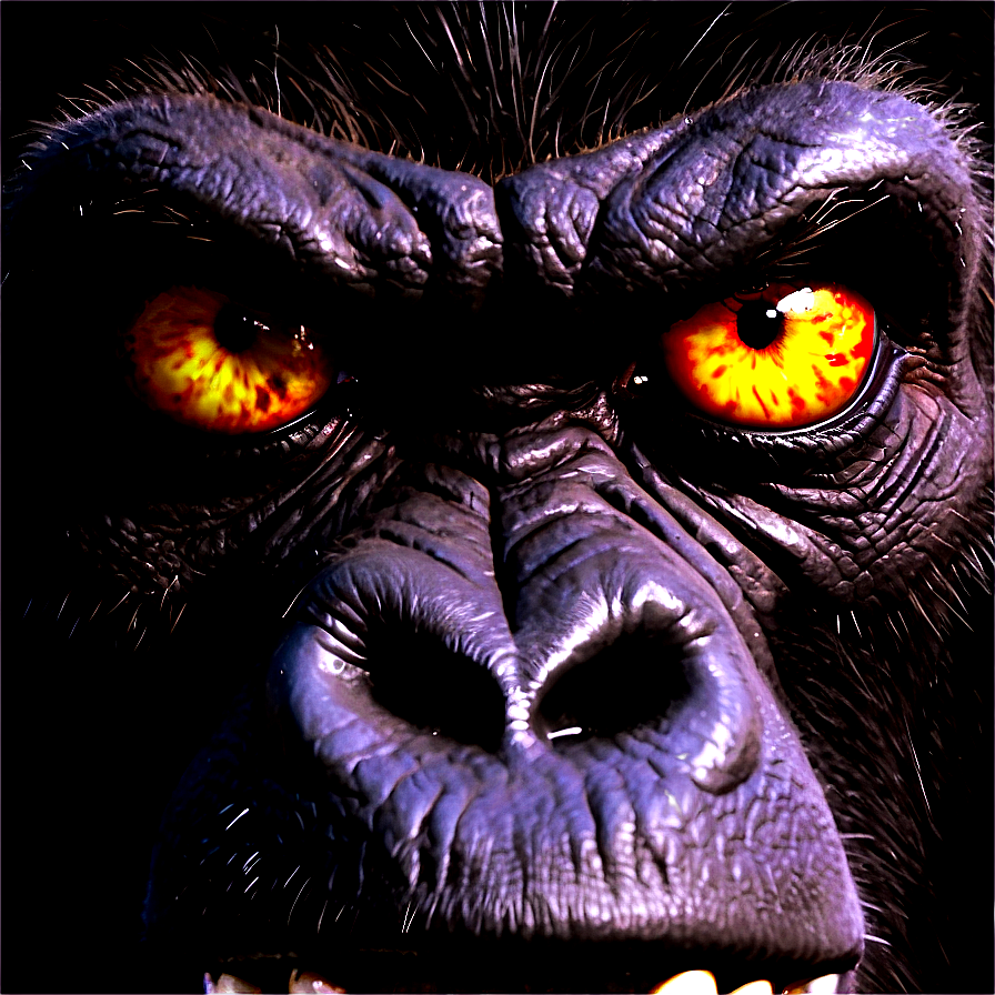 Angry Gorilla Eyes Png Dsu86