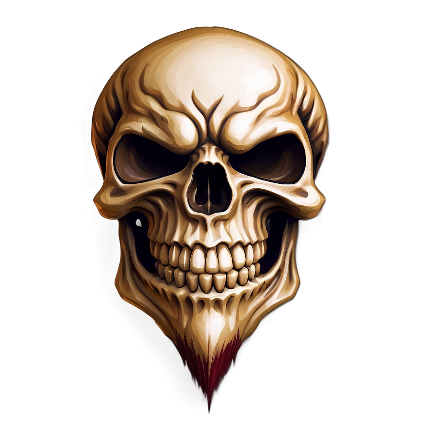 Angry Skull Emblem Png 34